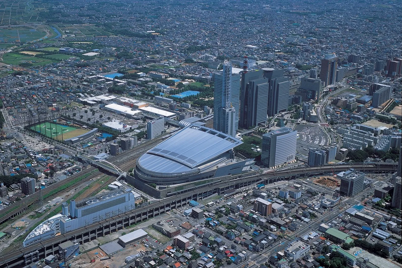 さいたま新都心の全景